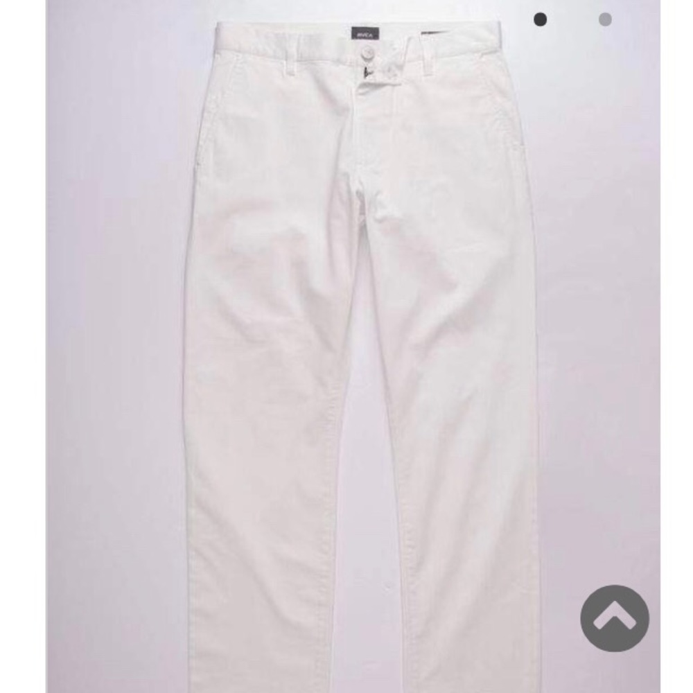 RVCA Stretch White Jeans